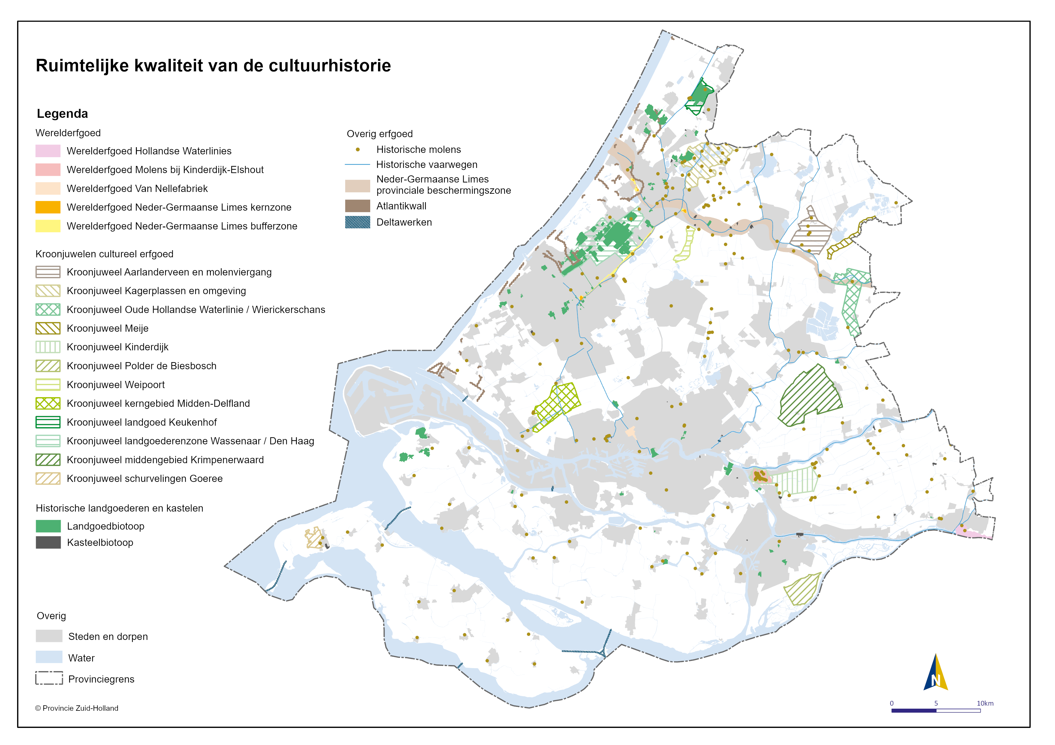 Ruimtelijke kwaliteit van de cultuurhistorie