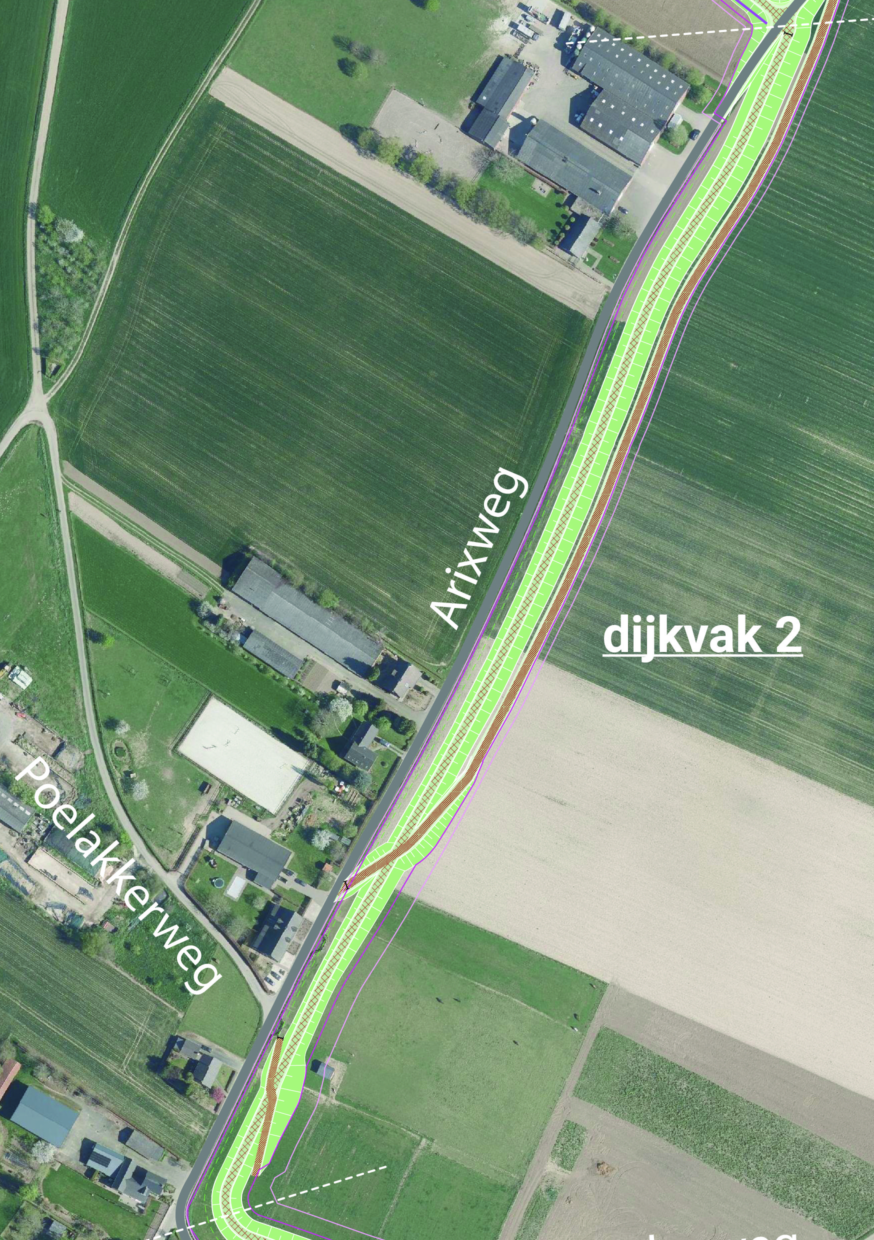Figuur 4.5 Ontwerp dijkvak 2