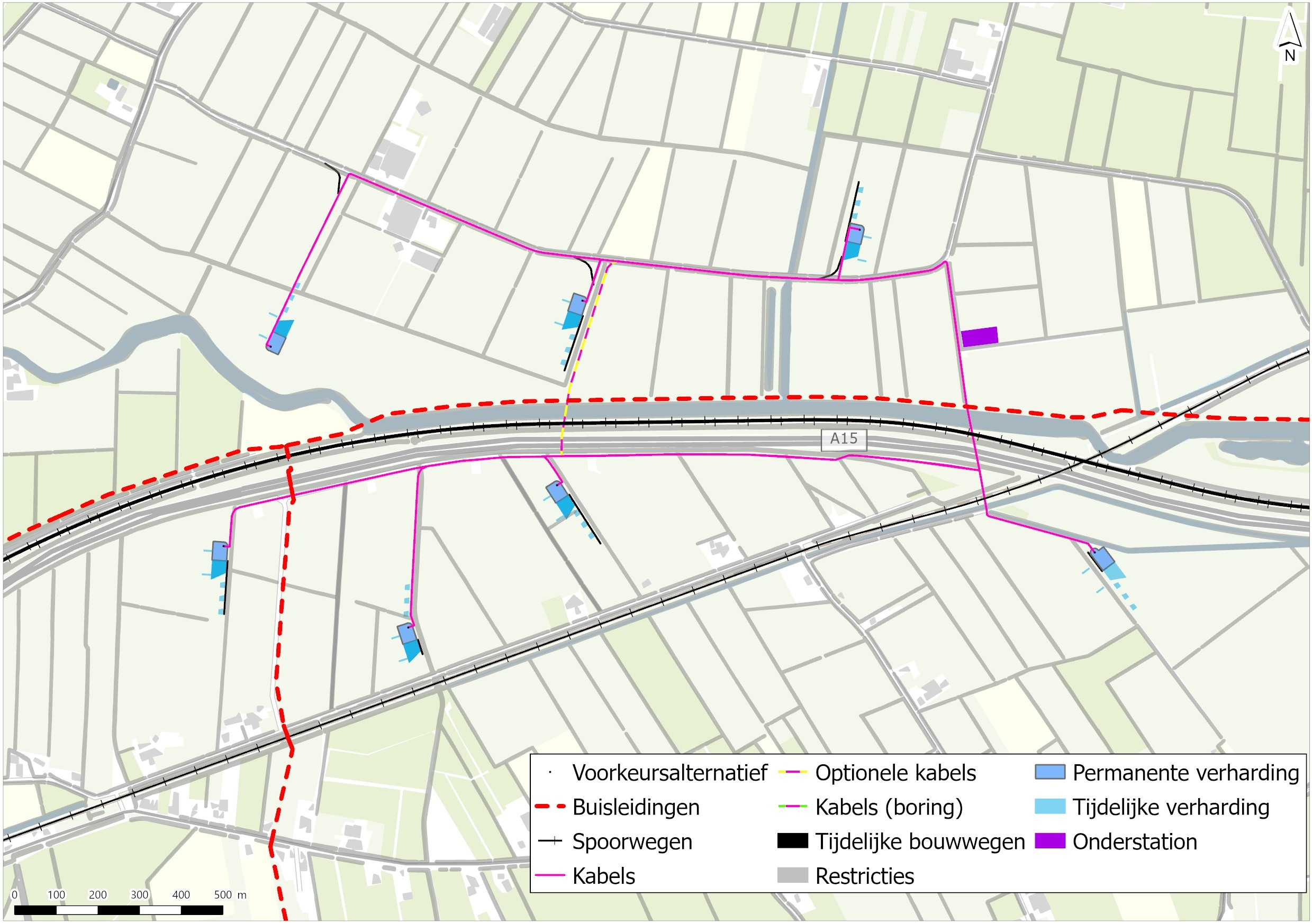 Afbeelding 10 Ligging kabels