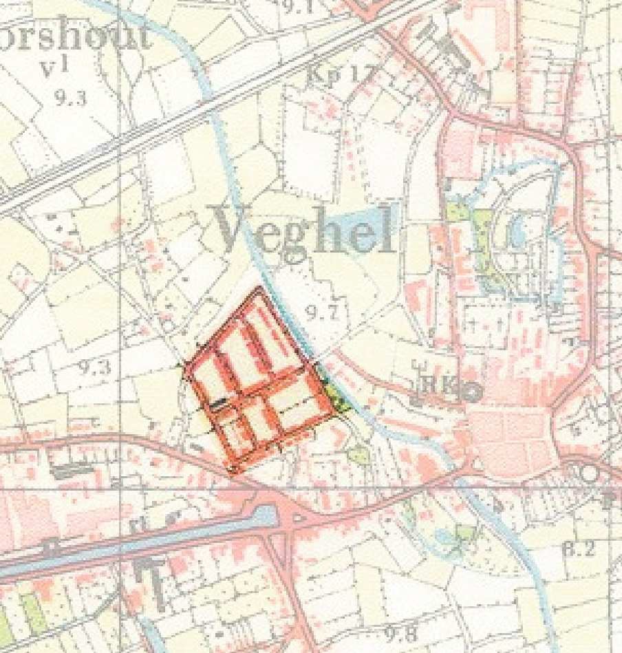 Afbeelding 67 – plattegrond Oranjewijk in 1956